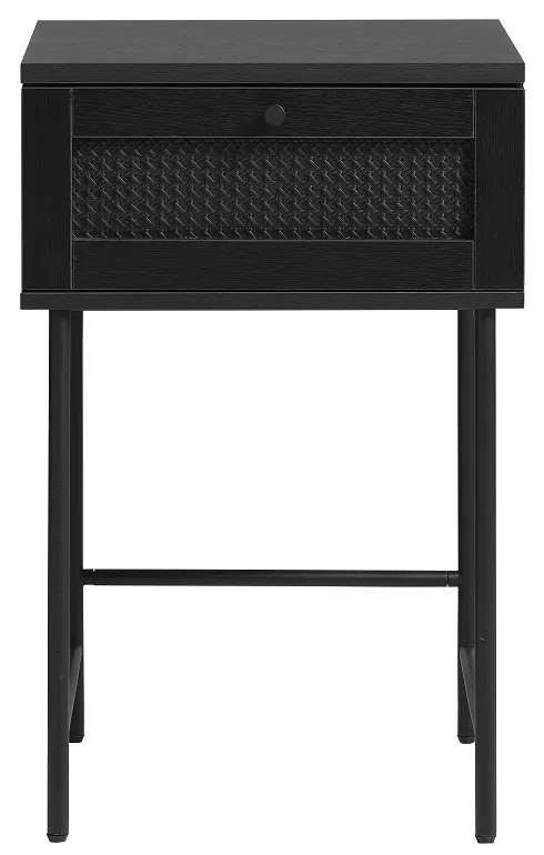 Dizajnový odkladací stolík Lakshmana 45 cm čierny