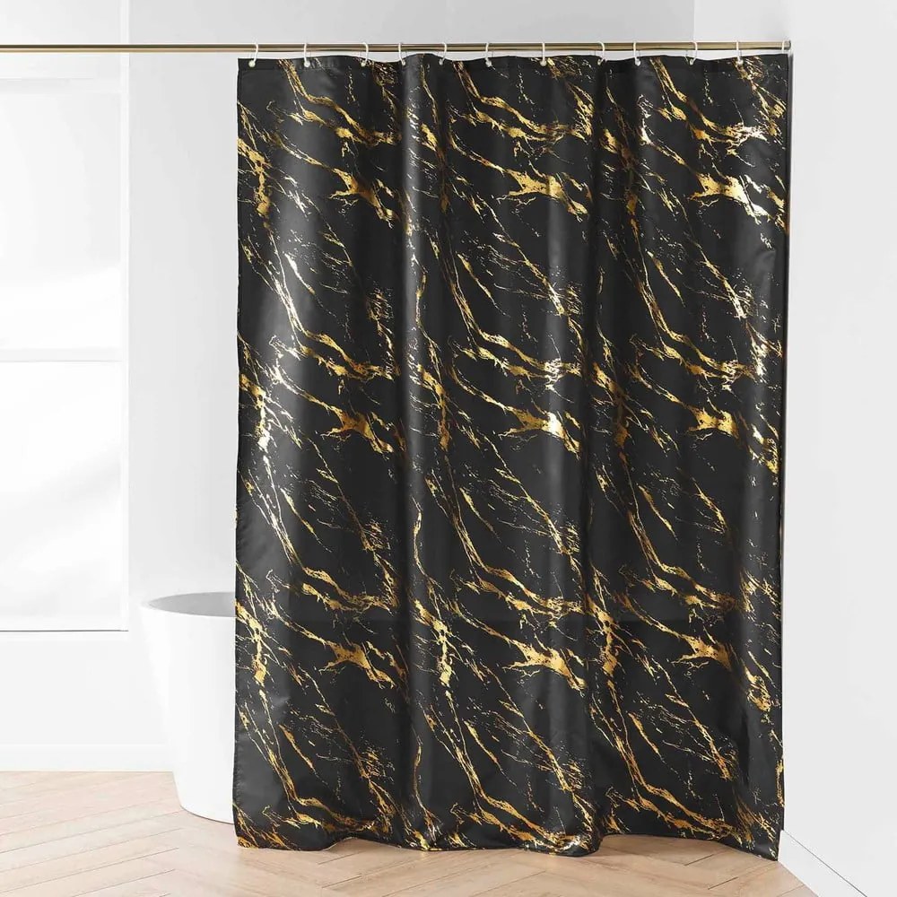 Sprchový záves 180x200 cm Aquamarbre – douceur d'intérieur