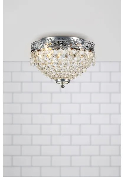 Markslöjd 108423 - Stropné svietidlo JOLINE 2xE14/40W/230V chróm