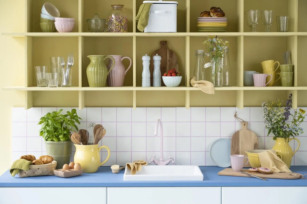 Žltá keramická misa na cesto MYNTE LEMONADE