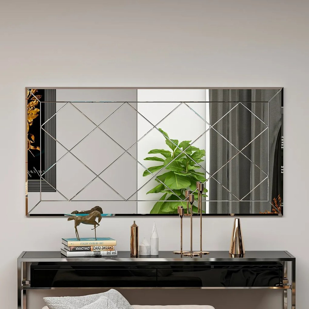 Zrkadlo Pauli White 60 x 120 cm