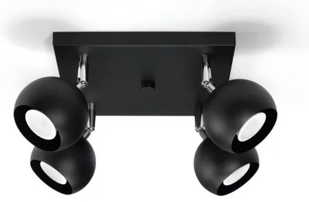 Sollux SL.0446 - Stropné bodové svietidlo OCULARE 4xGU10/10W/230V