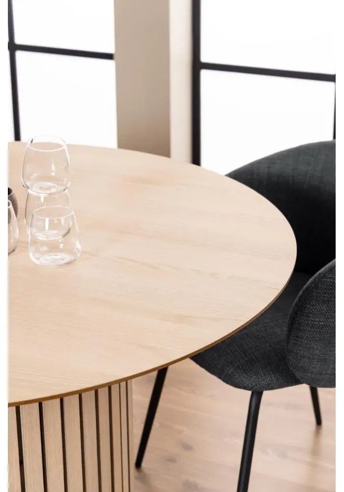 Jedálenský stôl Linley 120 cm dub bardolino