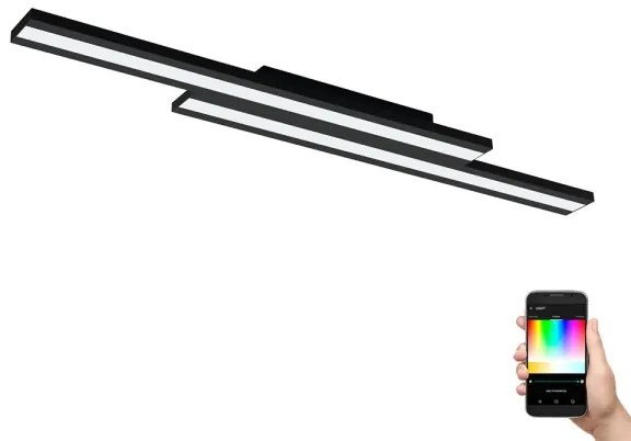 Eglo 900024 - LED RGBW Stmievateľné stropné svietidlo SALITERAS-Z LED/20,4W/230V