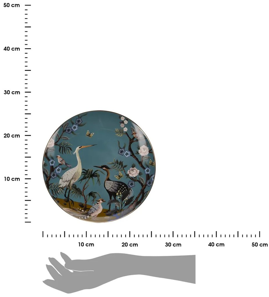 Porcelánový tanier Ashley 3, (fi) 26 cm, viacfarebný