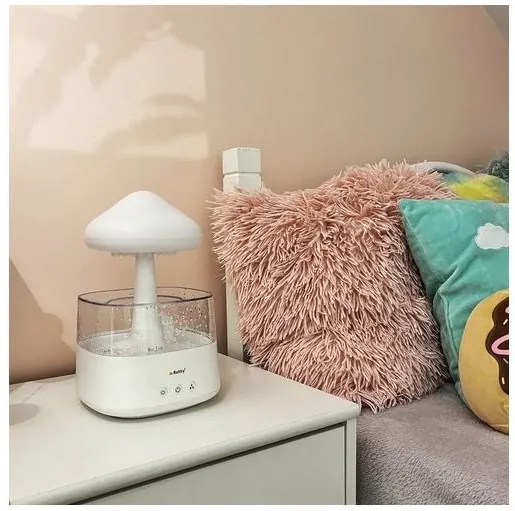 Bestent Zvlhčovač vzduchu LED lampa Dažďové kvapky