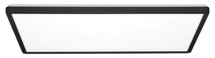 LED Prisadený panel NIVERA LED/32W/230V IP54 29,5x59,5 cm čierny