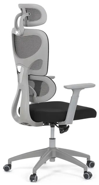 BONTEC Kancelárska stolička, hojdací mechanizmus, čierna, KA-K2081 BK Farba: Šedá