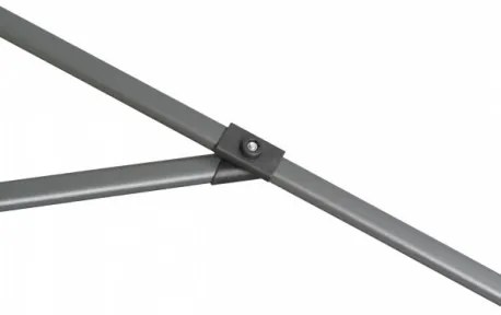 Derby RAVENNA Axial 275x275 cm - záhradný slnečník s bočnou tyčou - 2. akosť (S281)