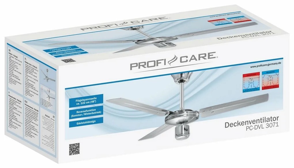 ProfiCare DVL 3071 stropný ventilátor