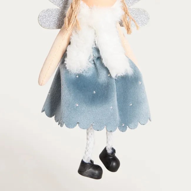 Závesná vianočná dekorácia PLYS anjel 751844