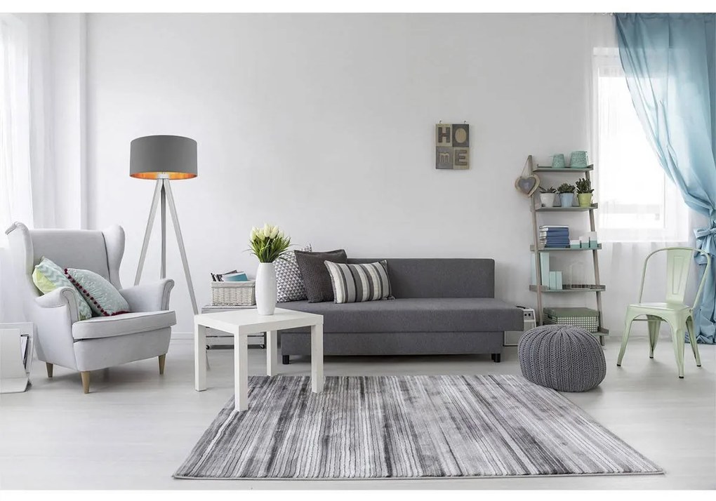 Stojacia lampa Shade, 1x textilné tienidlo (výber zo 4 farieb), (výber zo 4 farieb konštrukcie), (fi 40cm), g