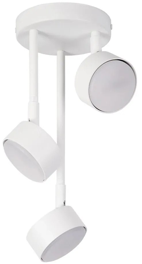 Luster na tyči NEMO 3xGX53/12W/230V biela