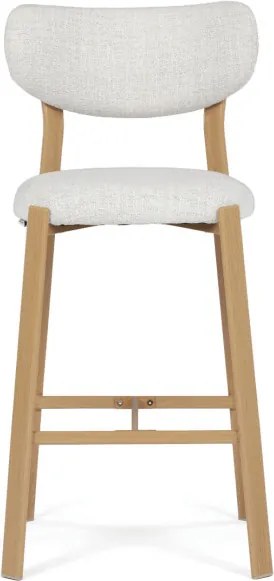 Barová stolička biela AUB-L3125 OAK