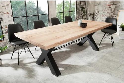 Jedálenský stôl 37402 240x100cm Masív drevo Dub-Komfort-nábytok