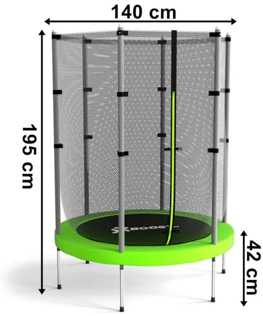 Trampolína SAUT zelená