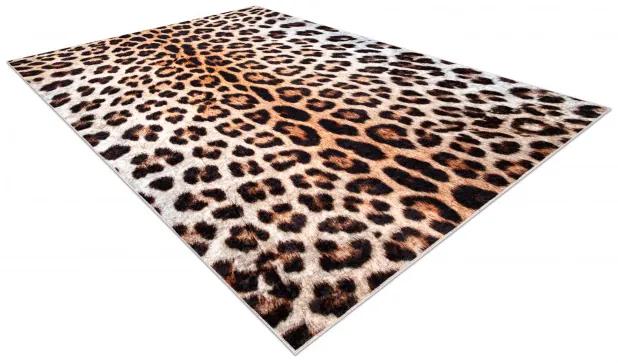 Koberec MIRO 51568.804 leopard, krémový / hnedý