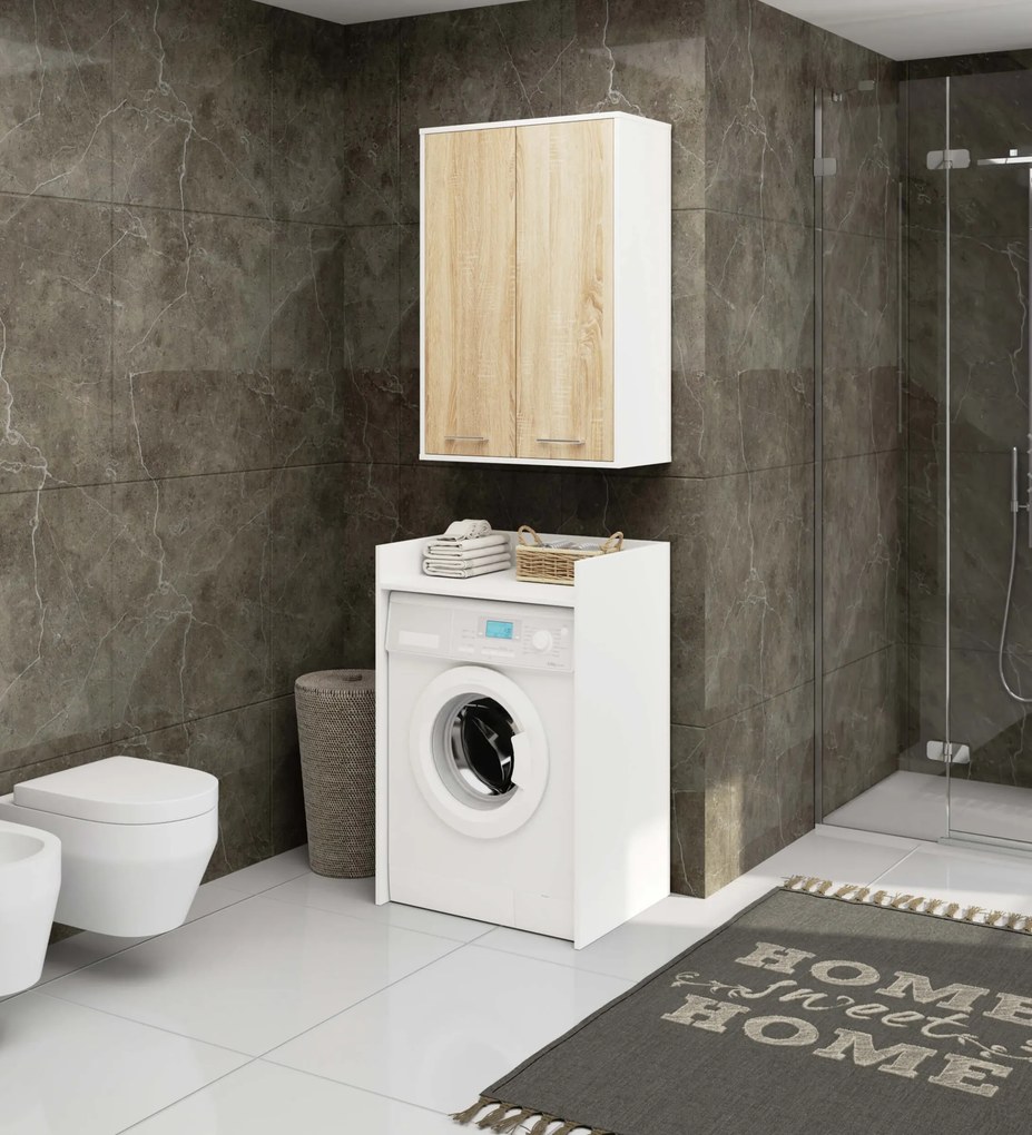 Závesná kúpeľňová skrinka Fin W64 64 cm - výber z 7 prevedení