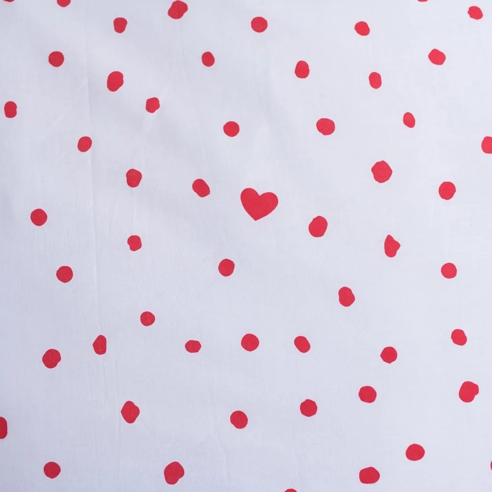 Jerry Fabrics Bavlnené obliečky Mickey and Minnie "Love 05"  140x200/70x90 cm