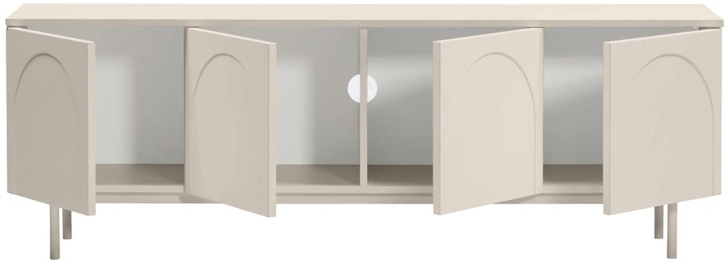 Televizní skříňka Helene 161 cm kašmírová