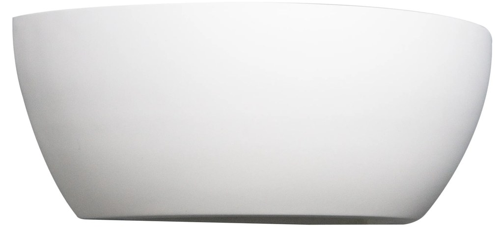 Moderná nástenná lampa biela - Hiske