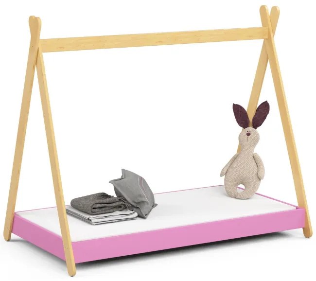 Detská posteľ GEM 80x160 cm, ružová