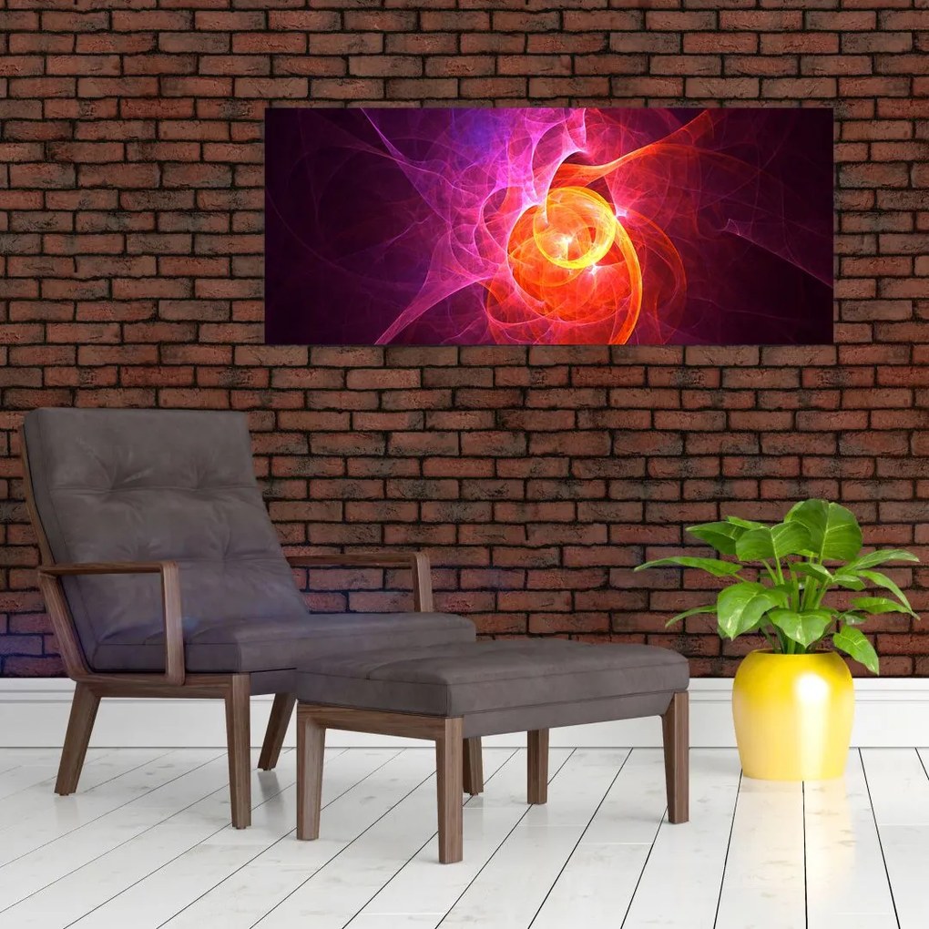 Moderný abstraktný obraz (120x50 cm)