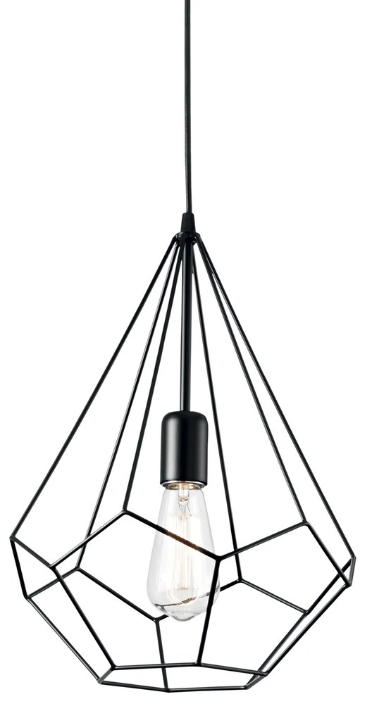 Závesné svietidlo Ideal lux 167367 AMPOLLA-3 SP1 RAME 1xE27 60W meď