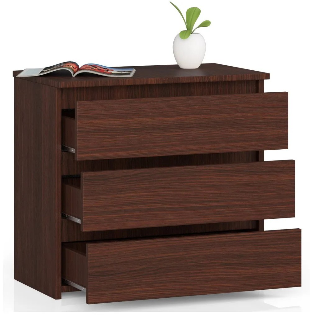 Komoda Cleania CL3 (wenge). Akcia -17%. Vlastná spoľahlivá doprava až k Vám domov. 1067844