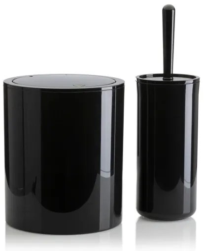 Kúpeľňový set CARMEN 5 ks čierna