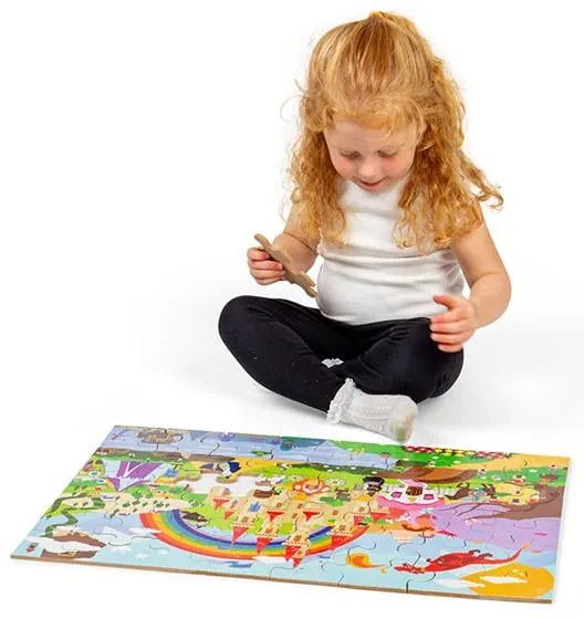 Bigjigs Toys Puzzle Fantasy svet