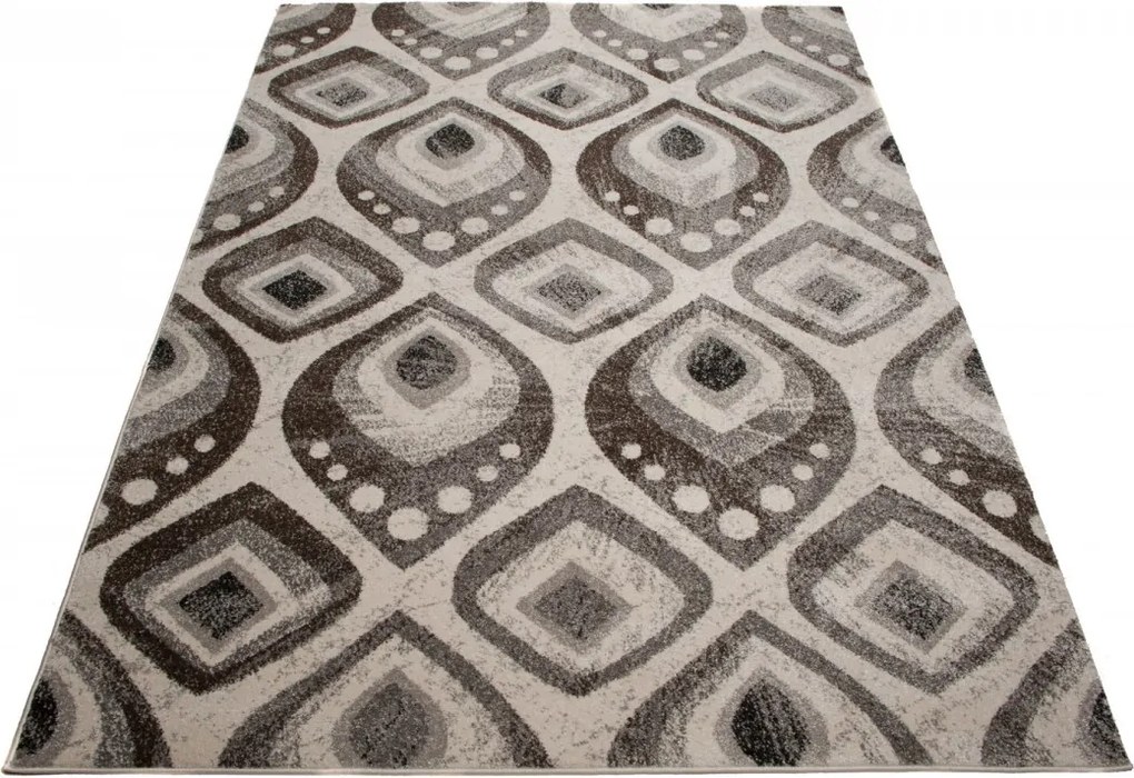 TA Koberec E330A BIELA SUMATRA Rozmer: 120x170 cm