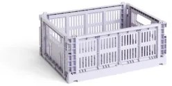 Úložný box Crate Recycled Lavender M HAY