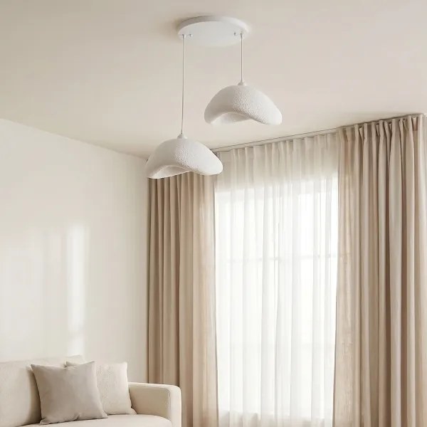 Brilagi - Závesný luster na lanku WABI SABI 2xE27/40W/230V pr. 74 cm biela