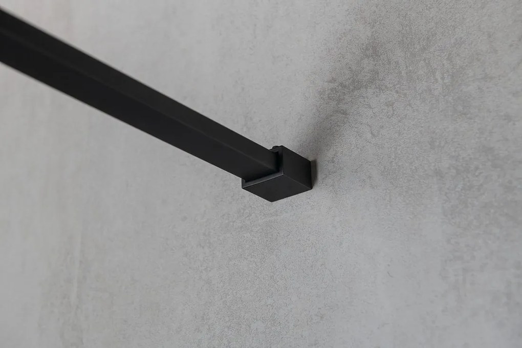 Gelco Gelco, VARIO BLACK jednodielna sprchová zástena do priestoru, sklo nordic, 1100 mm, GX1511-02