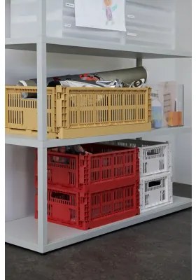 Úložný box Crate Recycled Red M HAY
