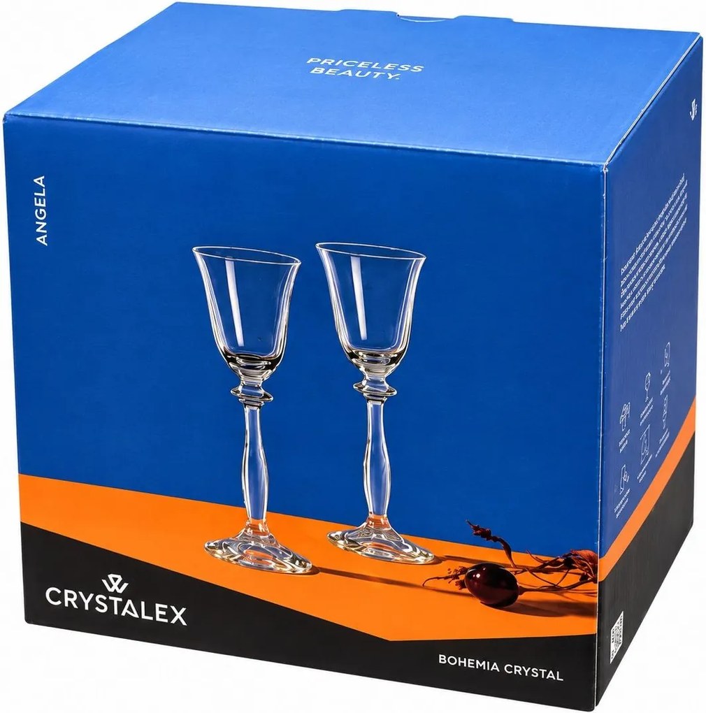 Crystalex poháre na likér Angela 60 ml 6 ks