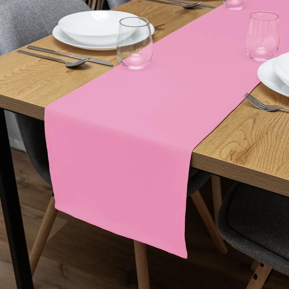 Biante Dekoračný behúň na stôl Rongo RG-094 Sýto ružový 20x140 cm