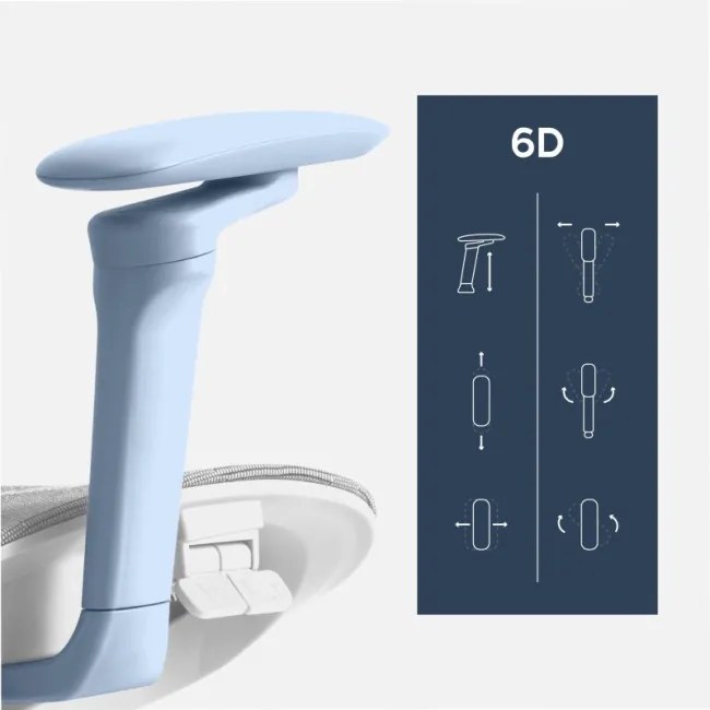 Masážne kancelárske kreslo Visioner 8.3 sivé