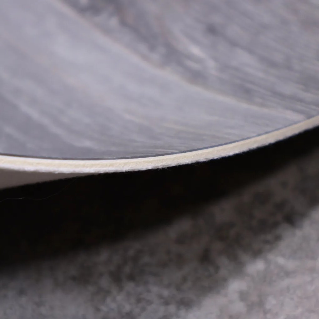 Gerflor, PVC podlaha - lino AladinTex Ultra 1442 Valencay pecan, na mieru, šíře 4m, šedá, filc, chodba / predsieň