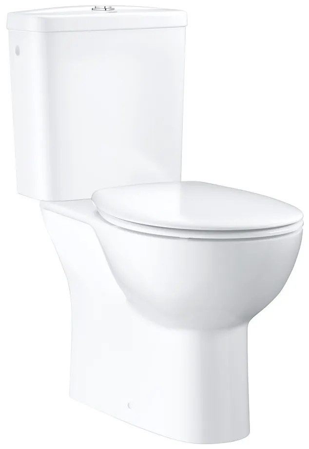GROHE Bau Ceramic - Kompletná WC súprava, alpská biela 39346000