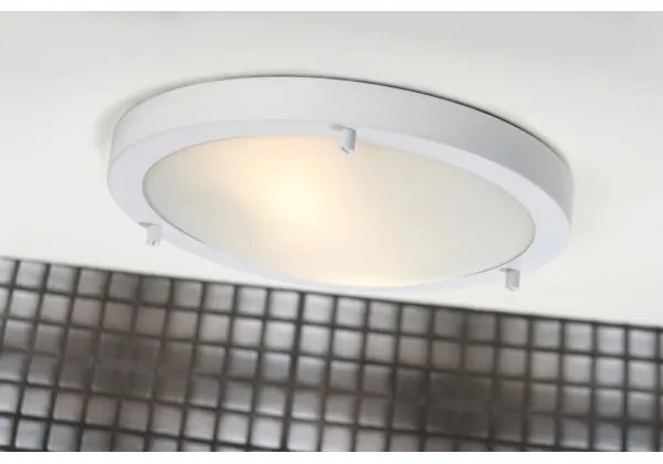 Nordlux - Kúpeľňové stropné svietidlo ANCONA 2xE27/40W/230V IP43 pr.31,5 cm biela