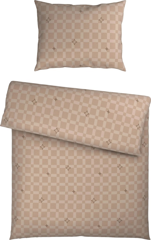 XXXLutz POSTEĽNÁ BIELIZEŇ satén krémová 140/200 cm Ambia Home - Obliečky & plachty - 004443009301
