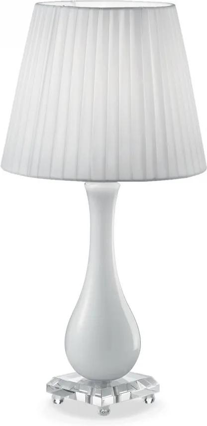 Ideal Lux 026084 stolná lampička Lilly bianco 1x60W | E27