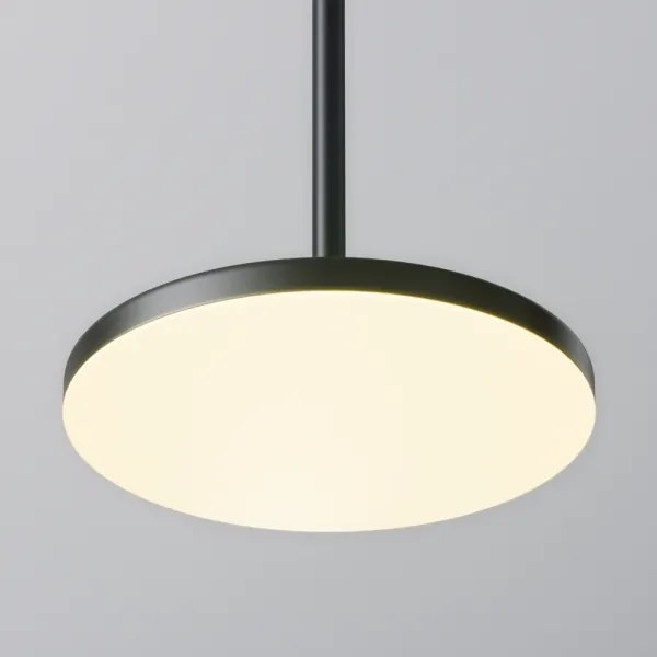 Maytoni P076PL-L12W3K-B - LED Luster na lanku PLATO LED/12W/230V 3000K čierna