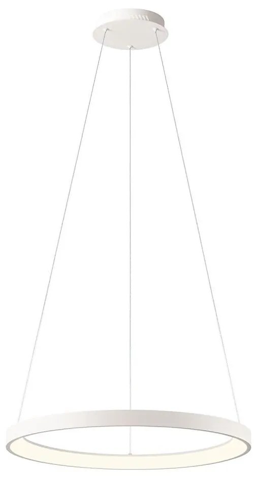 Redo 01-2672 - LED stmievateľný luster na lanku ICONIC LED/50W/230V pr. 58 cm biela