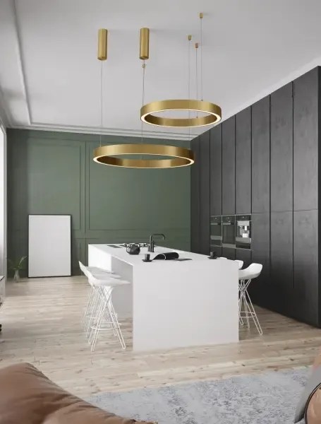 LED luster Sting 80 zlatá