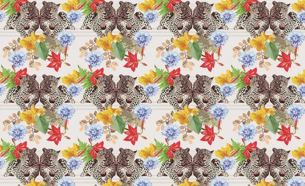 Fototapeta - Leopard v džungli (152,5x104 cm)