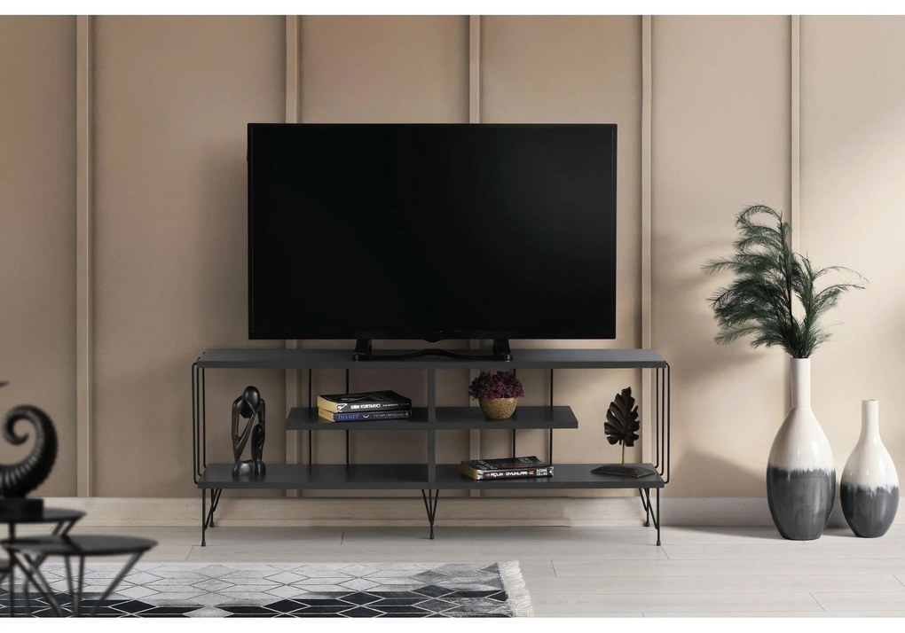 TV skrinka Eze - Anthracite