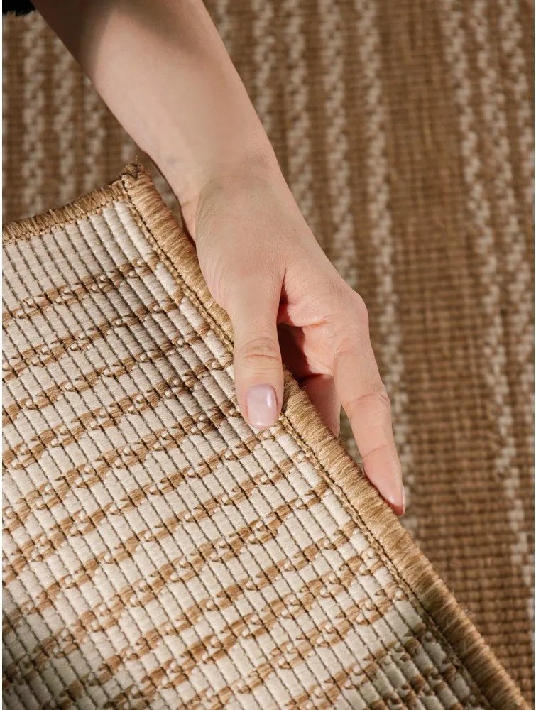 Krémovobiely/v prírodnej farbe vnútorný a vonkajší koberec 200x300 cm Haringey Allington – Ted Baker